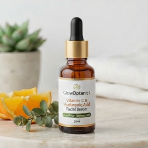 GlowBotanics Vitamin C & Hyaluronic Acid Facial Serum