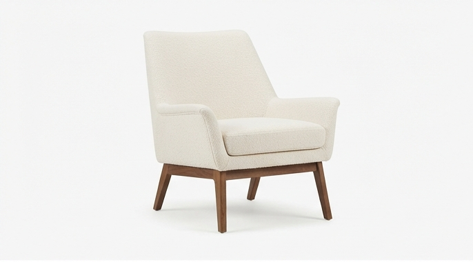 Havenly Mid-Century Ergonomic Accent Chair