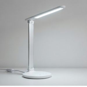 LumiNova Minimalist LED Desk Lamp with Wireless Charger