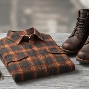 Timberline Brushed Cotton Flannel Shirt