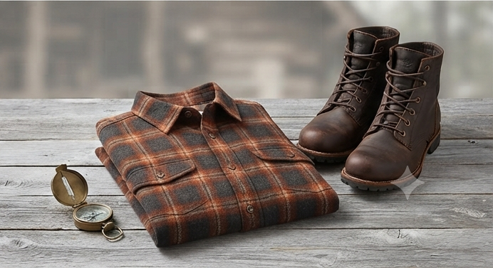 Timberline Brushed Cotton Flannel Shirt